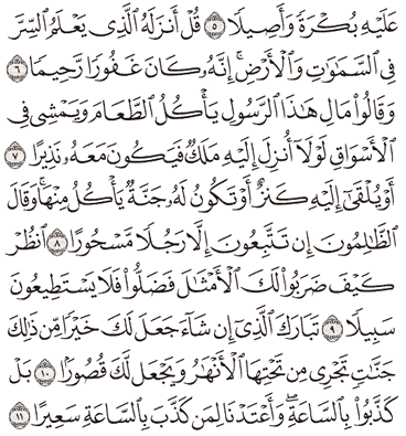 Detail Arti Surat Al Furqan Ayat 25 Nomer 15