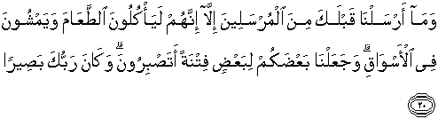 Detail Arti Surat Al Furqan Ayat 25 Nomer 35