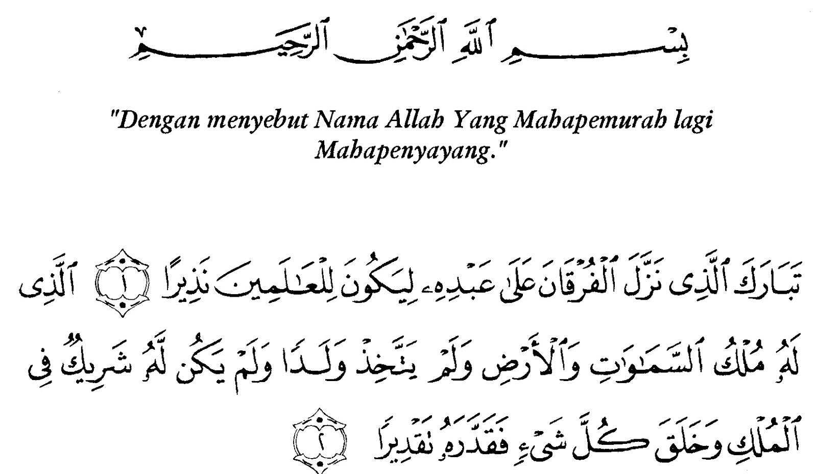 Detail Arti Surat Al Furqan Ayat 25 Nomer 42