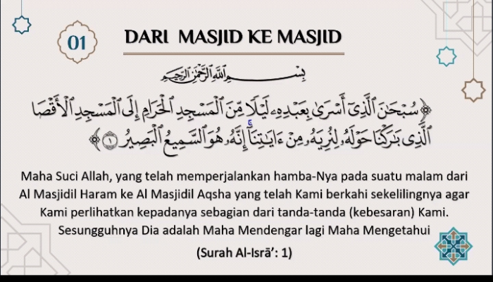 Detail Arti Surat Al Isra Ayat 1 5 Nomer 28