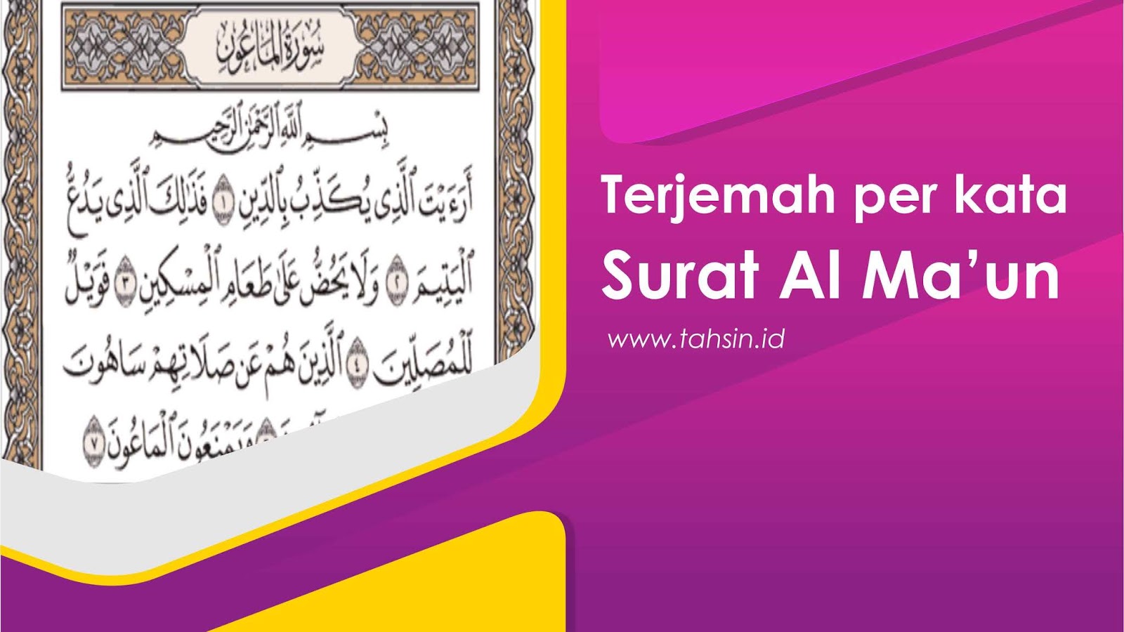 Detail Arti Surat Al Kafirun Perkata Nomer 37