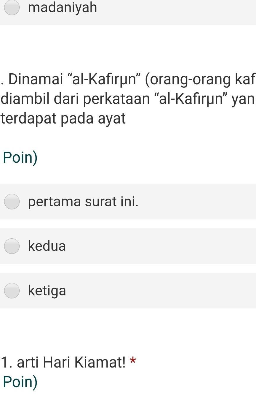 Detail Arti Surat Al Kafirun Perkata Nomer 44