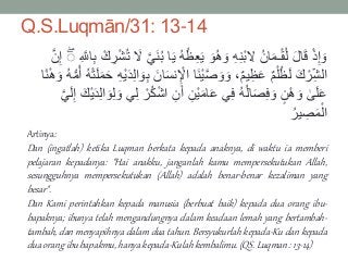 Detail Arti Surat Al Luqman Ayat 14 Nomer 28