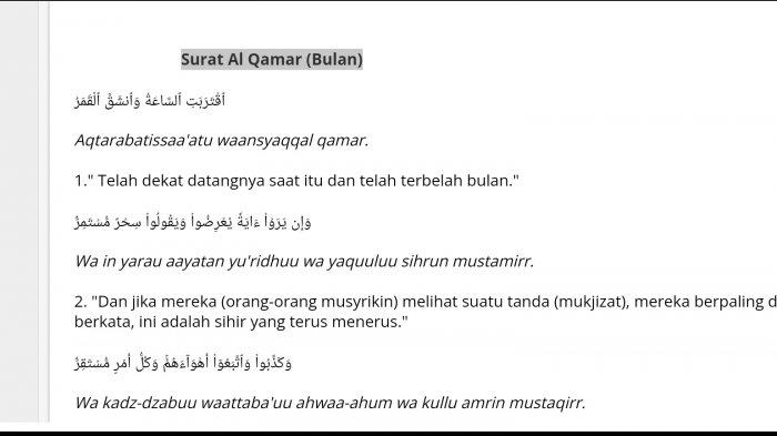 Detail Arti Surat Al Qamar Ayat 49 Nomer 28