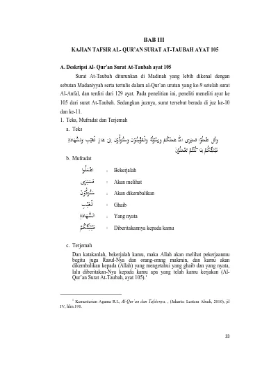 Detail Arti Surat At Taubah Ayat 105 Nomer 48