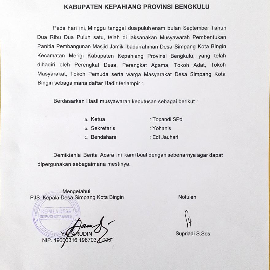 Detail Artikel Contoh Undangan Pembentukan Panitia Nomer 34