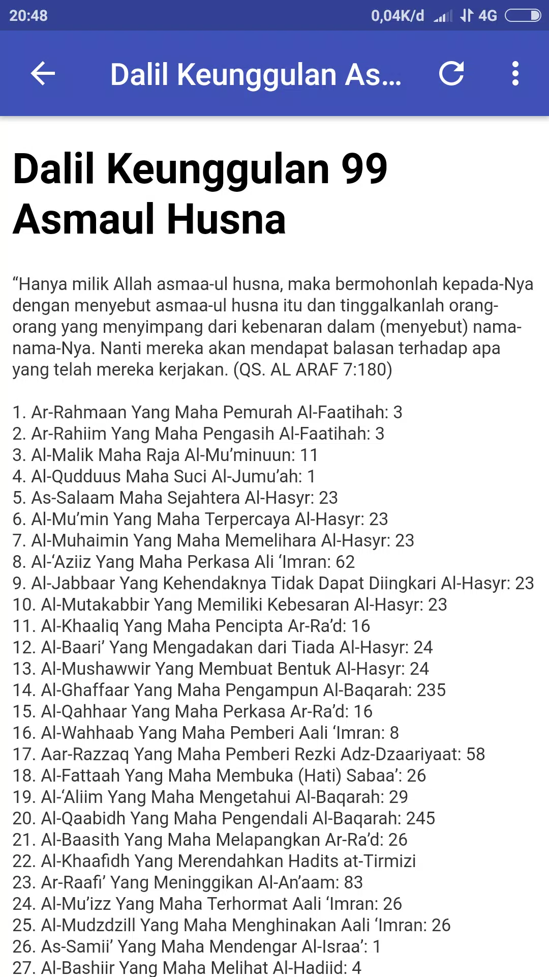 Detail Asmaul Husna Dalil Gambar Dan Artinya Nomer 23