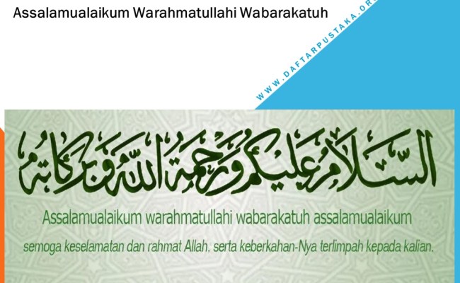Detail Assalamualaikum Dalam Bahasa Arab Nomer 26