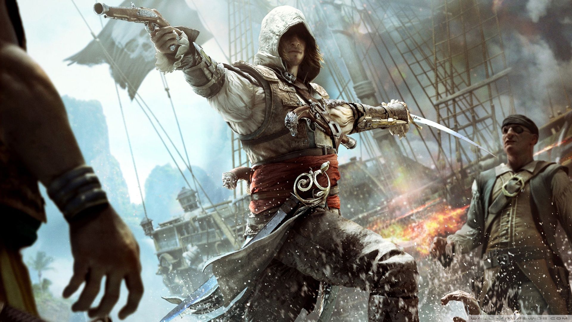 Detail Assassin Creed 4 Wallpaper Hd Nomer 3