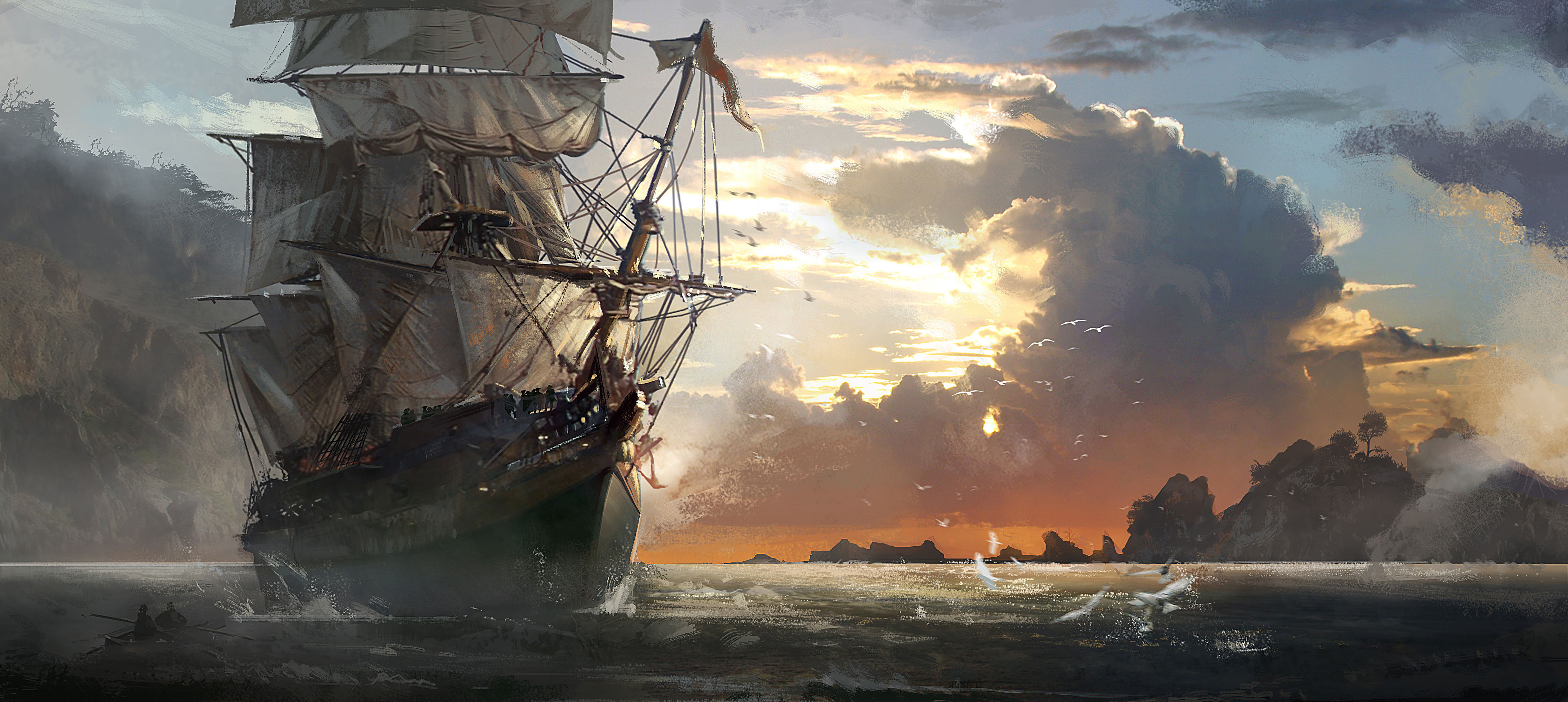 Detail Assassin Creed 4 Wallpaper Hd Nomer 18