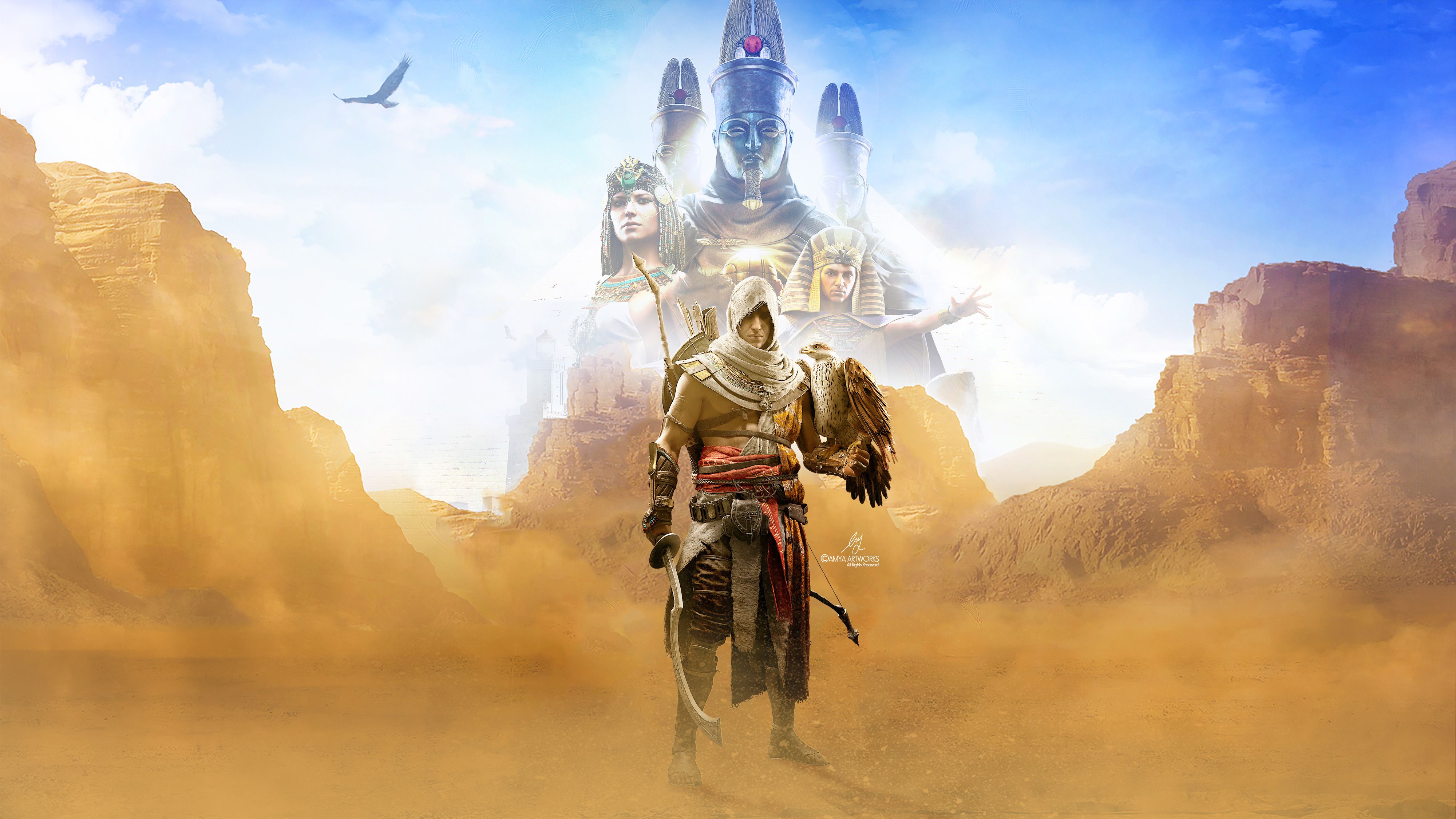 Detail Assassin Creed Origins Wallpaper Nomer 11