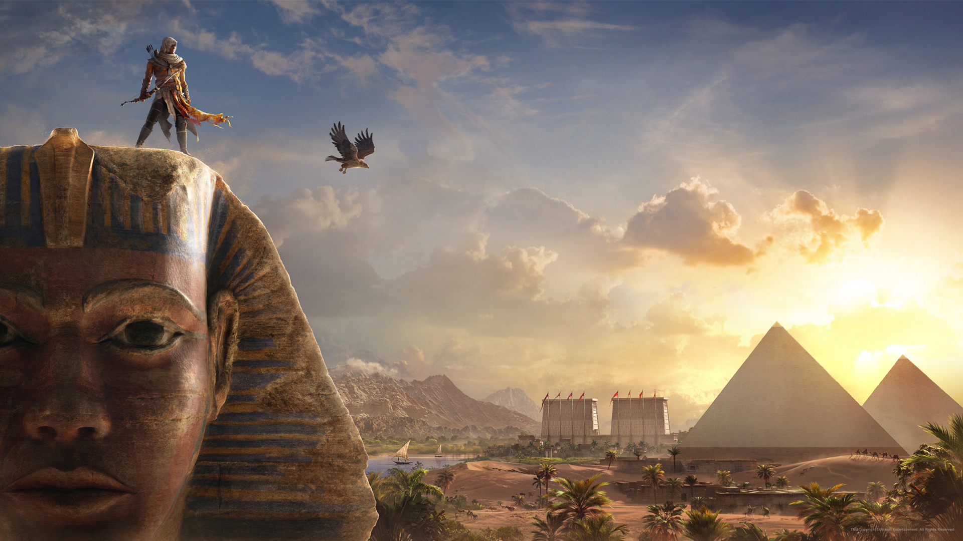 Detail Assassin Creed Origins Wallpaper Nomer 7