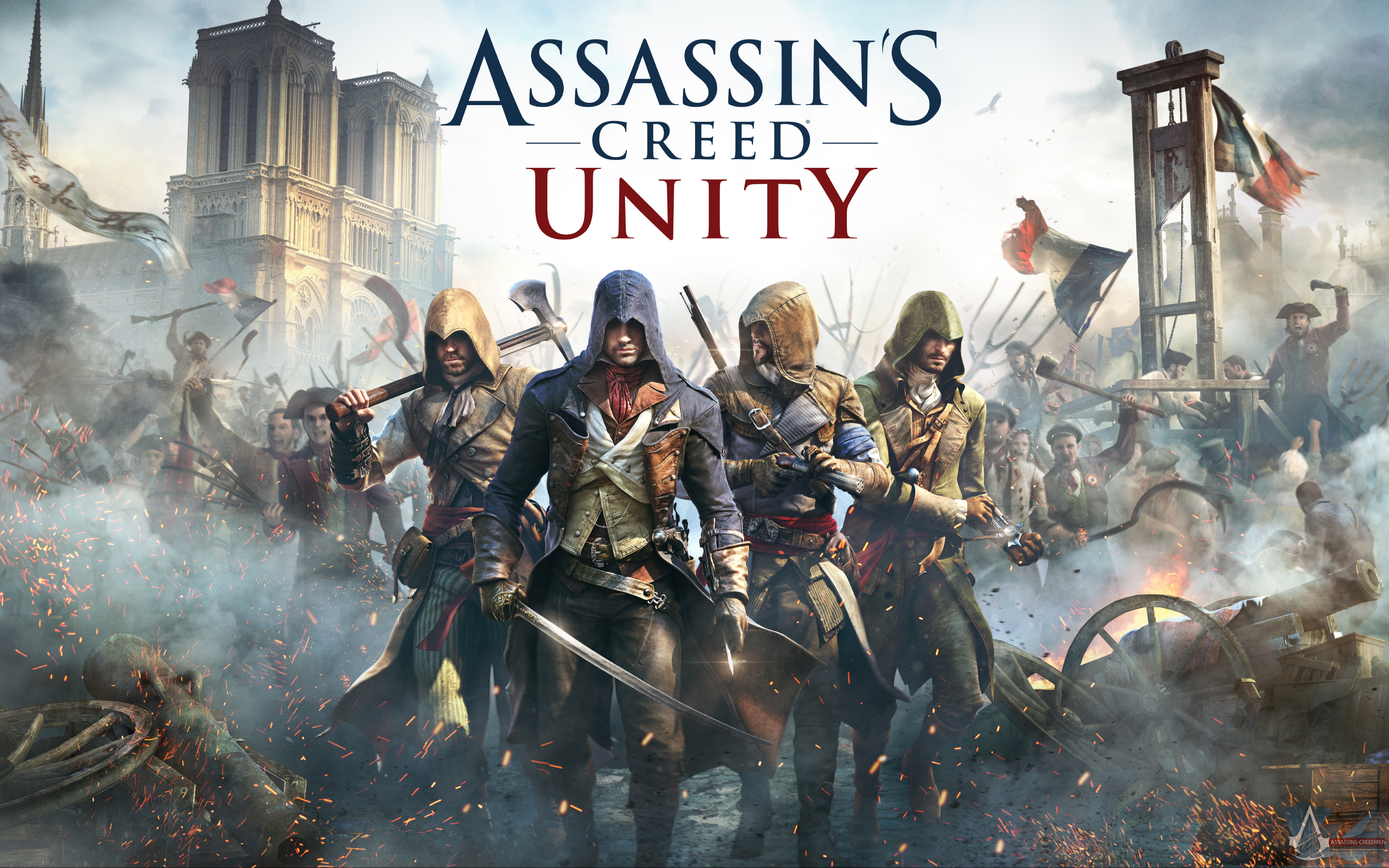 Detail Assassin Creed Unity Wallpaper Nomer 5