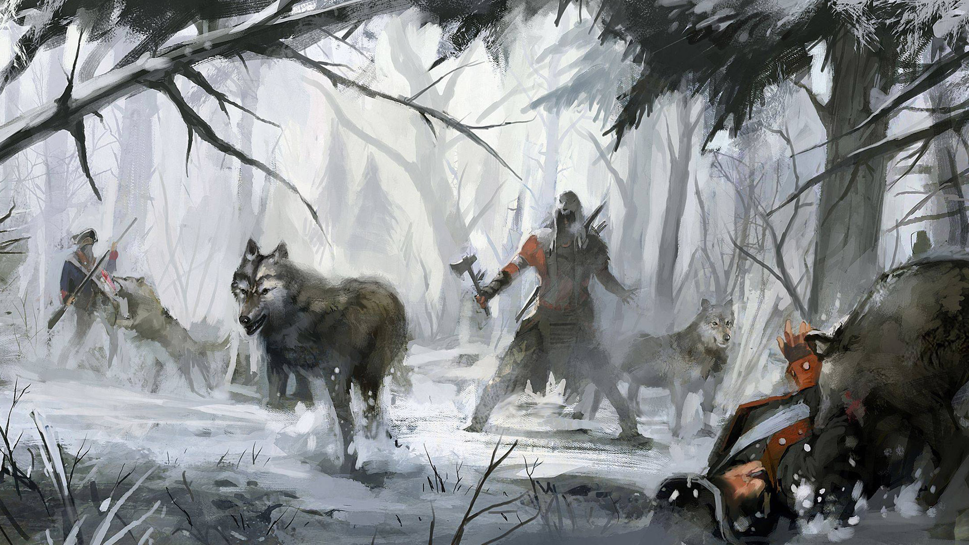 Detail Assassin S Creed 3 Wallpaper Nomer 15