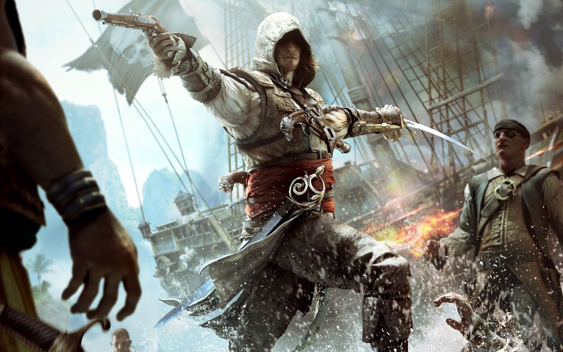 Detail Assassin S Creed Black Flag Wallpaper Nomer 5