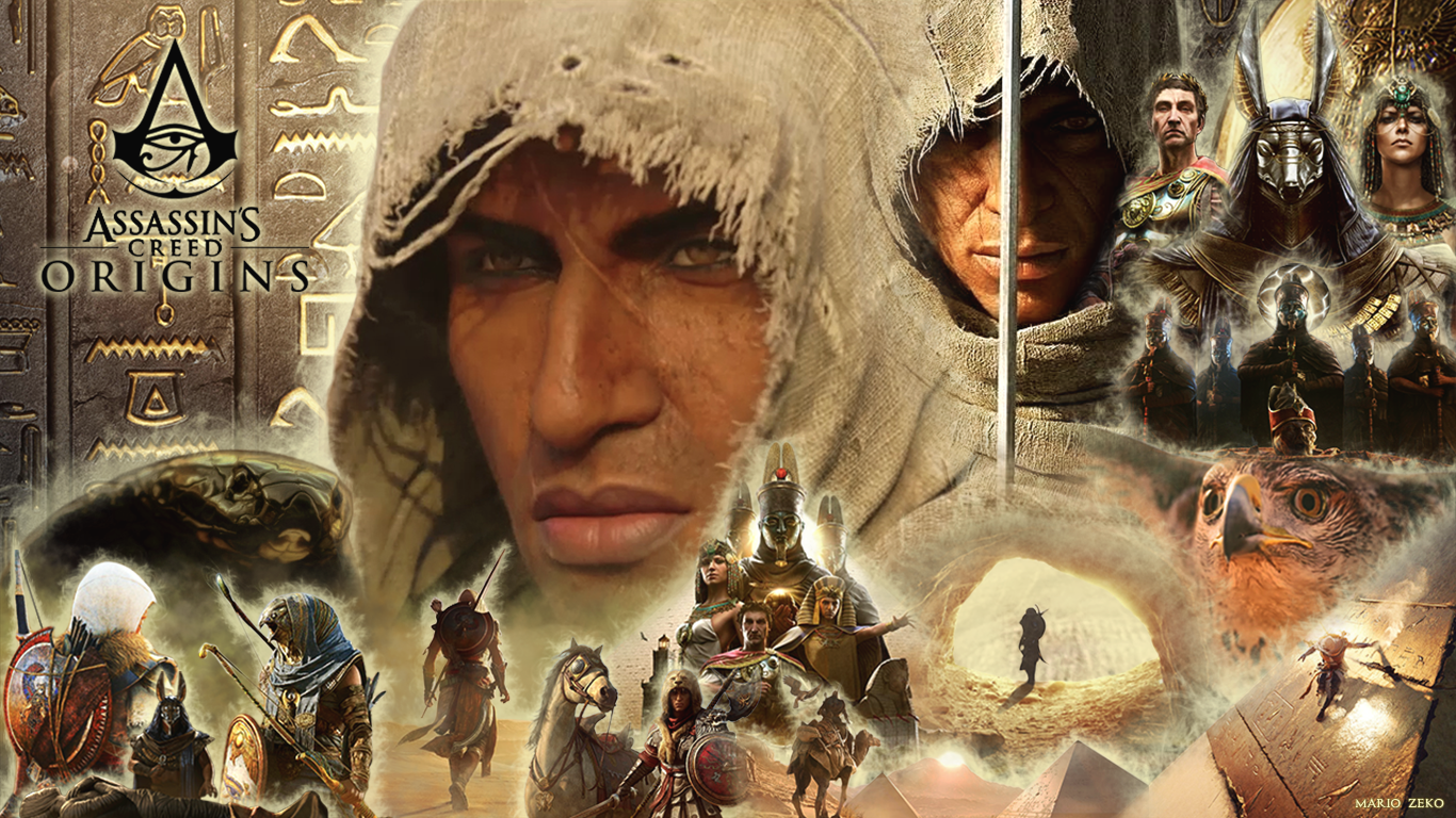 Detail Assassin S Creed Origins Wallpaper Nomer 26