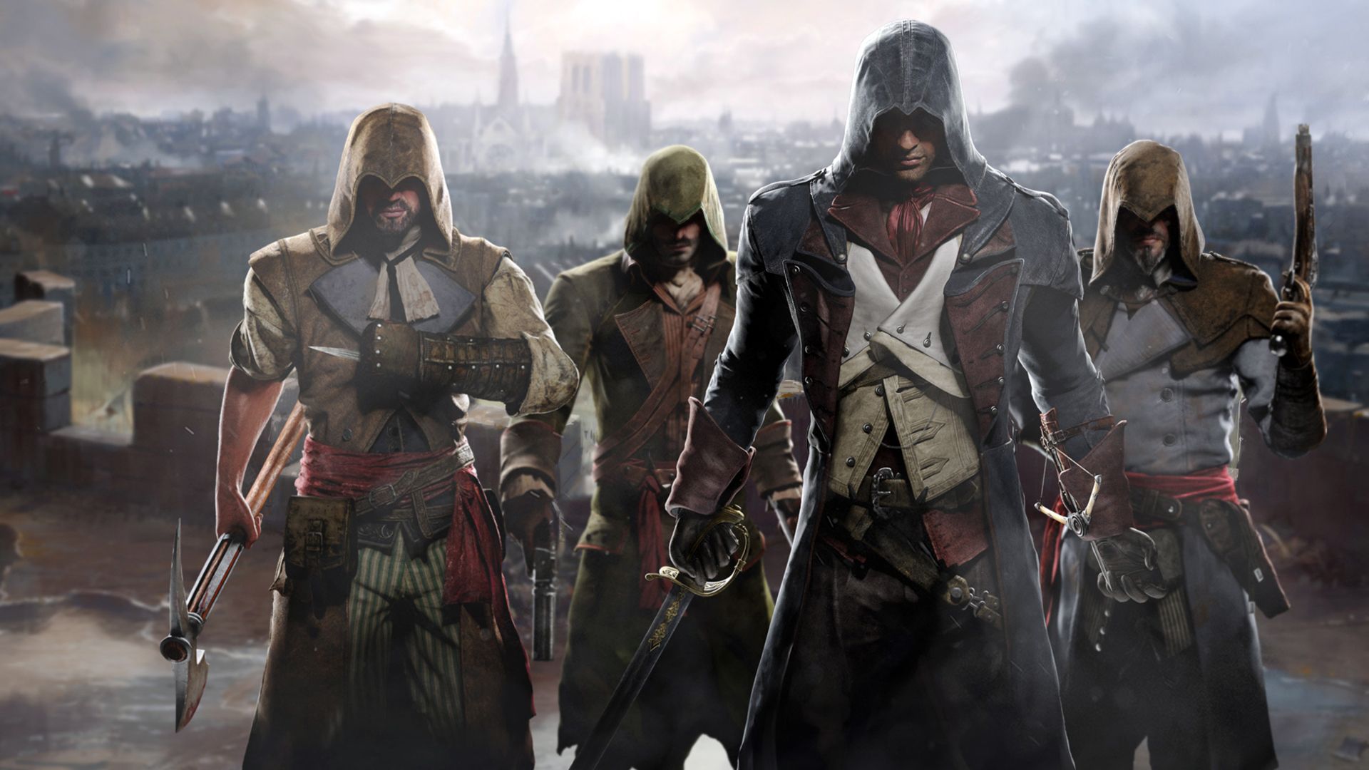 Detail Assassin S Creed Unity Wallpaper Nomer 39