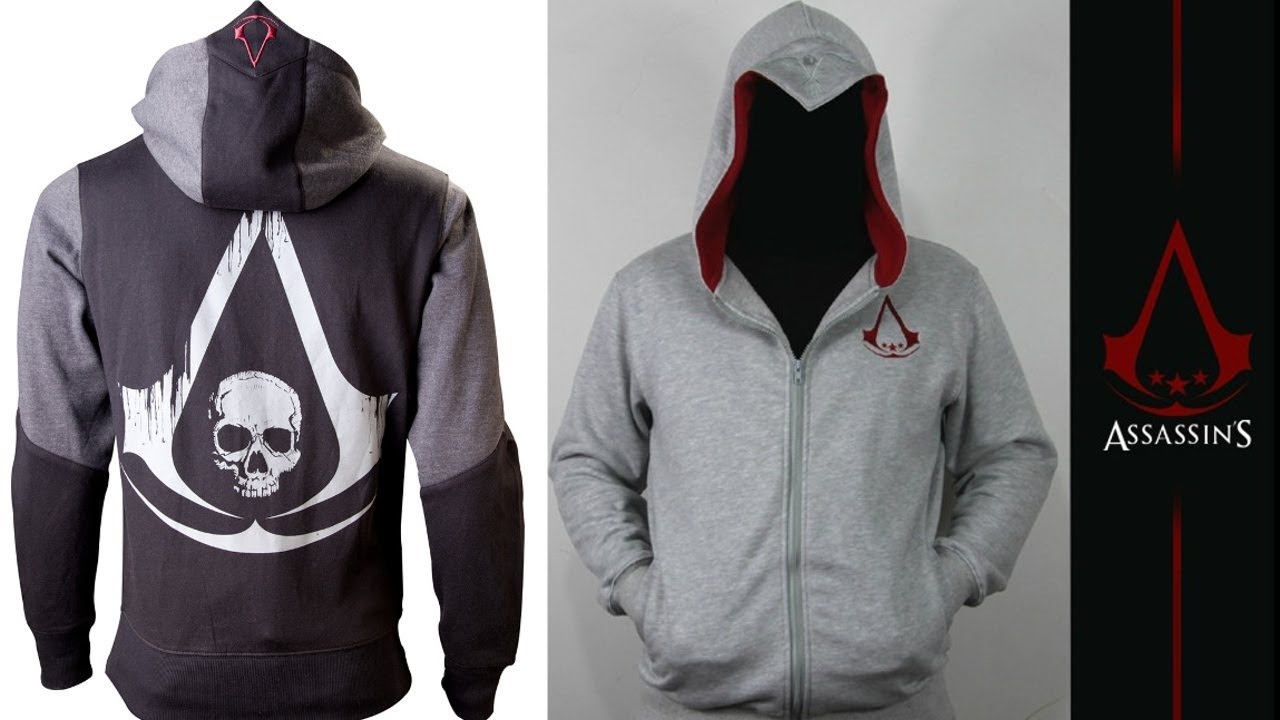 Detail Assassins Creed Black Flag Hoodie Nomer 10