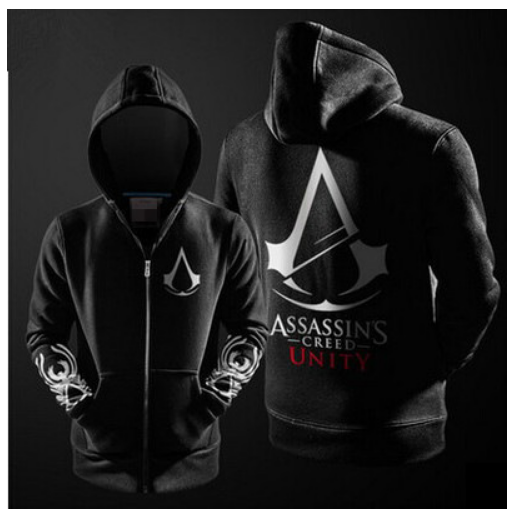 Detail Assassins Creed Black Flag Hoodie Nomer 12