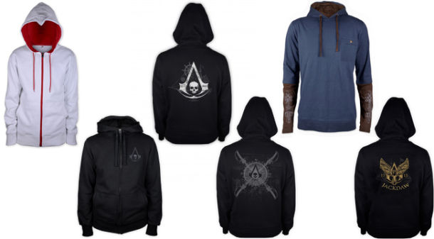 Detail Assassins Creed Black Flag Hoodie Nomer 14