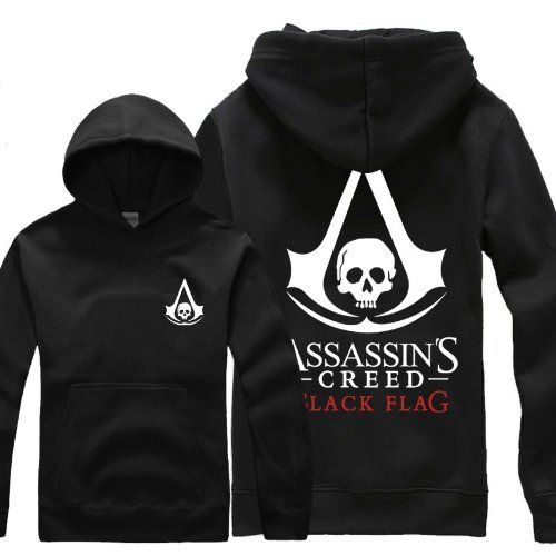 Detail Assassins Creed Black Flag Hoodie Nomer 16