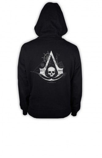 Detail Assassins Creed Black Flag Hoodie Nomer 32