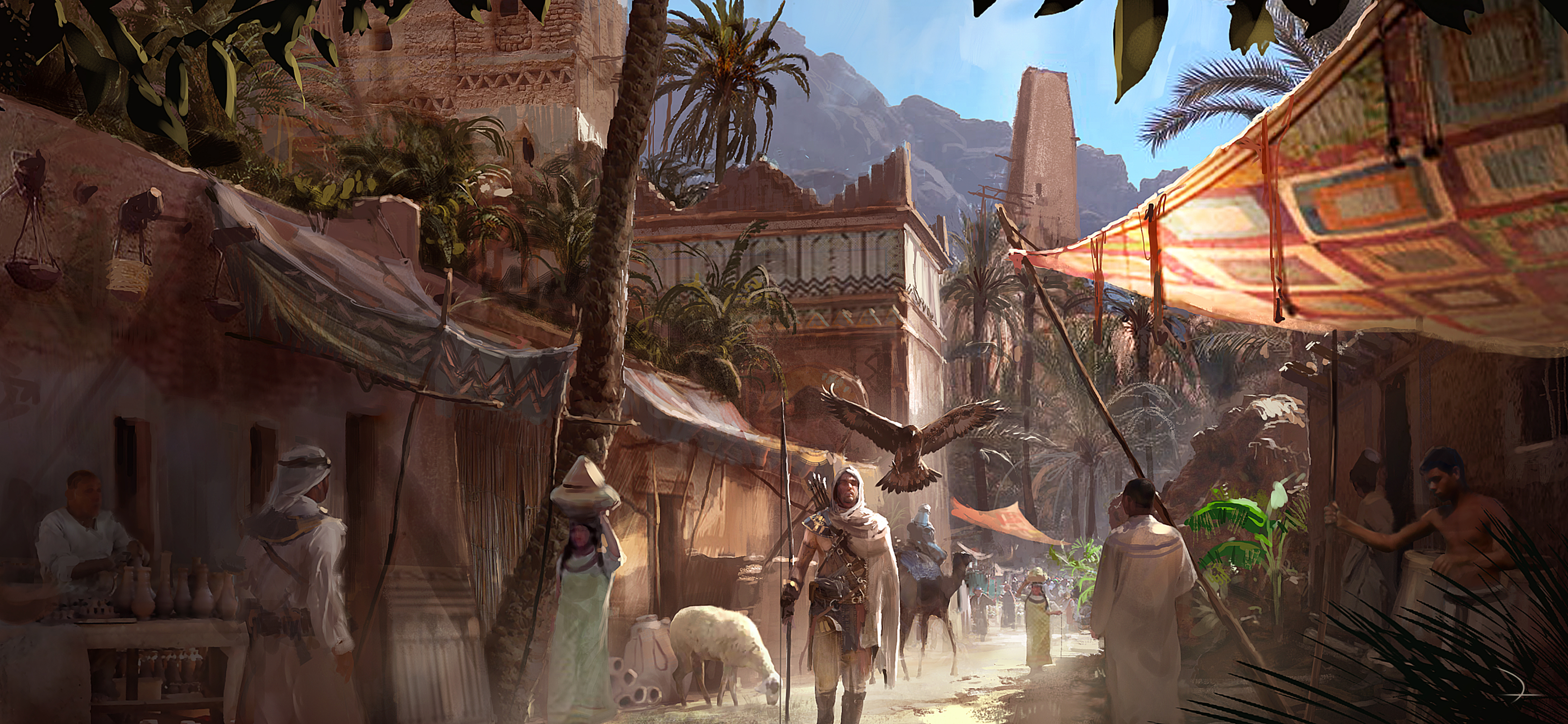 Download Assassins Creed Origins Wallpaper Nomer 28