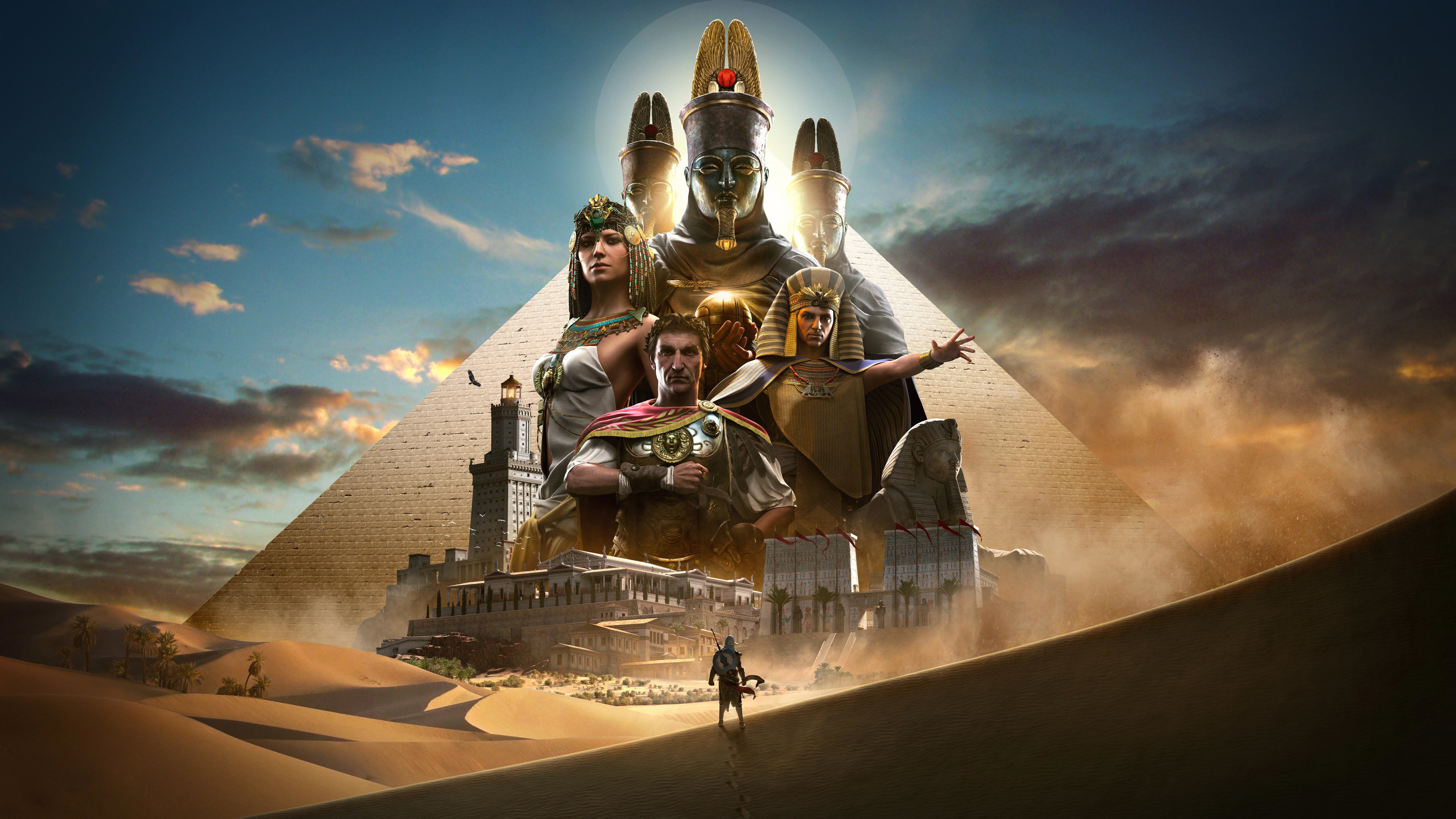 Detail Assassins Creed Origins Wallpaper 4k Nomer 7