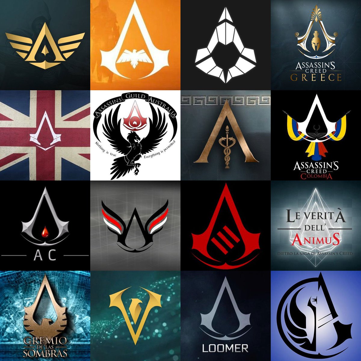 Detail Assassins Creed Symbol Nomer 10