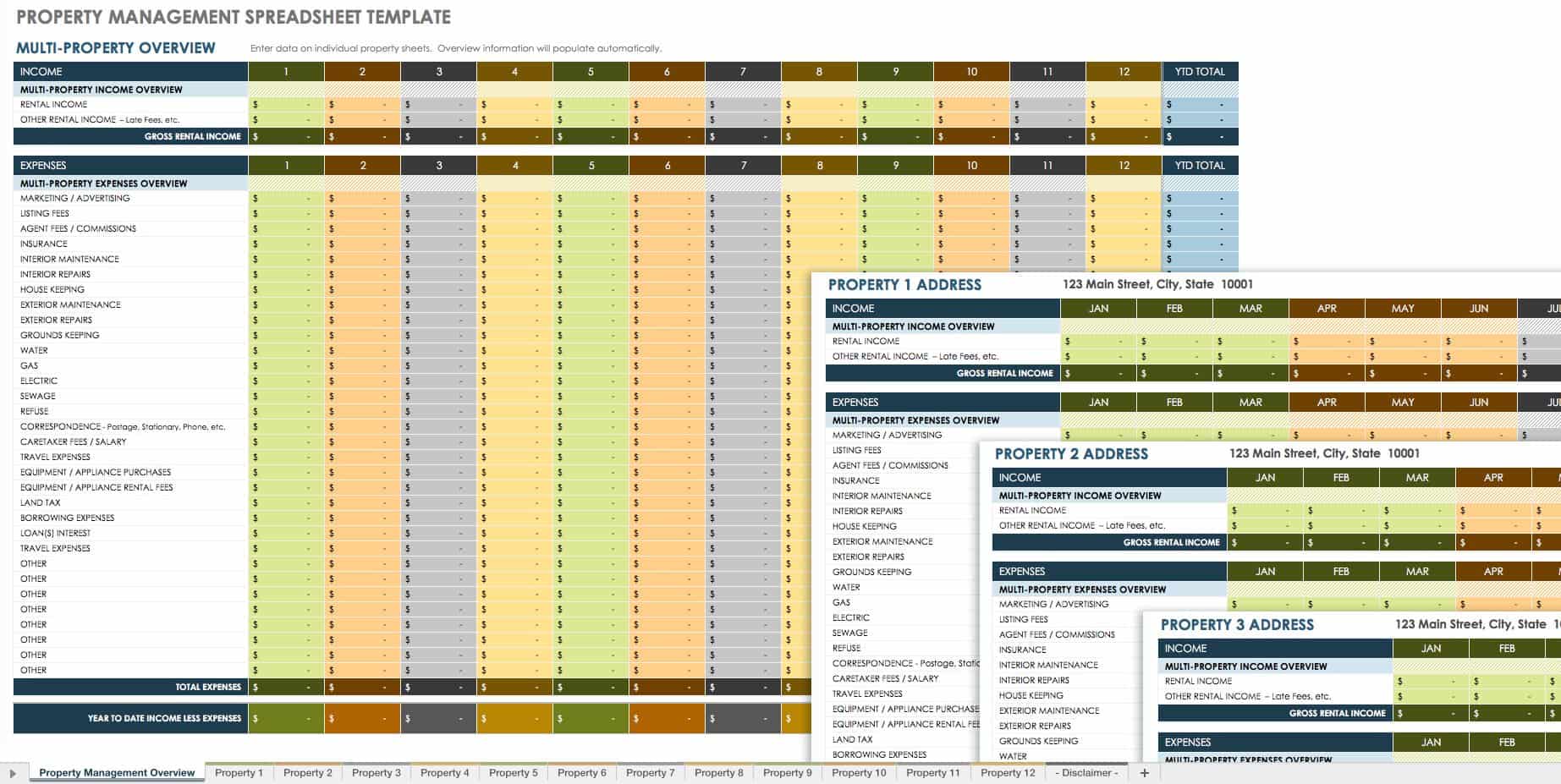 Detail Asset Management Spreadsheet Template Free Nomer 22