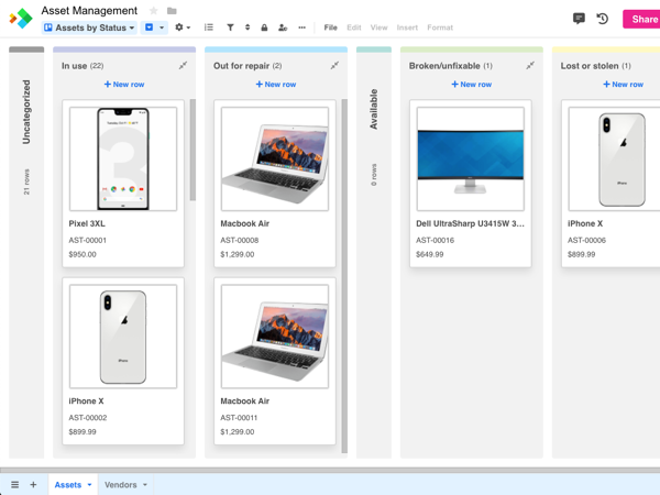 Detail Asset Management Spreadsheet Template Free Nomer 31