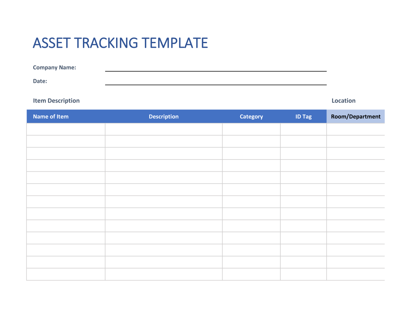 Detail Asset Template Excel Nomer 19
