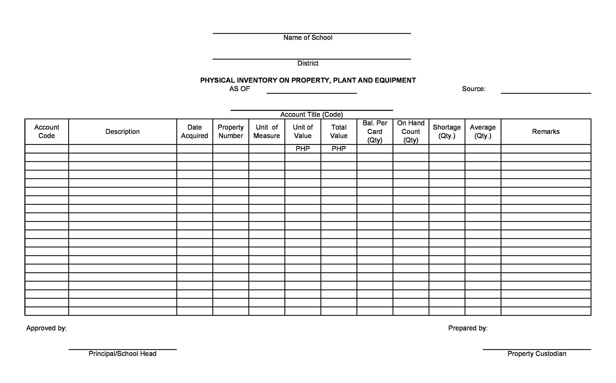 Detail Asset Template Excel Nomer 36