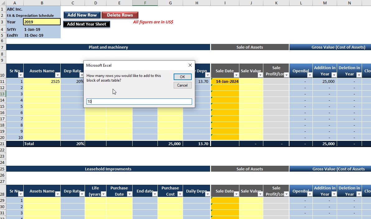 Detail Asset Template Excel Nomer 51