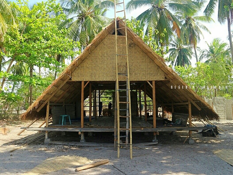 Detail Atap Rumah Dari Daun Kelapa Nomer 15