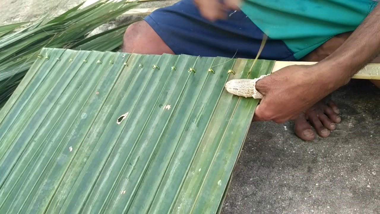 Detail Atap Rumah Dari Daun Kelapa Nomer 5