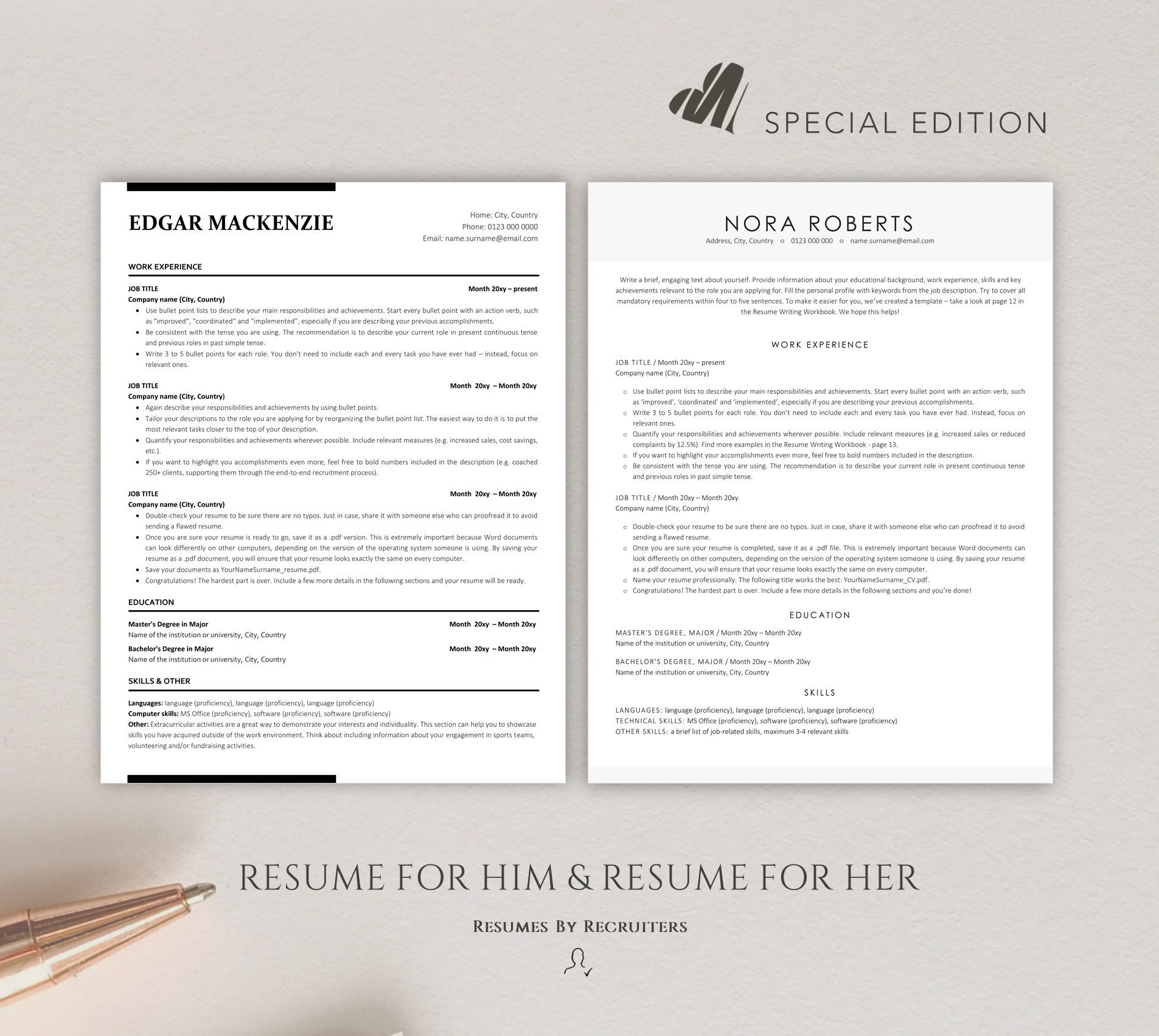 Detail Ats Friendly Resume Template Nomer 29