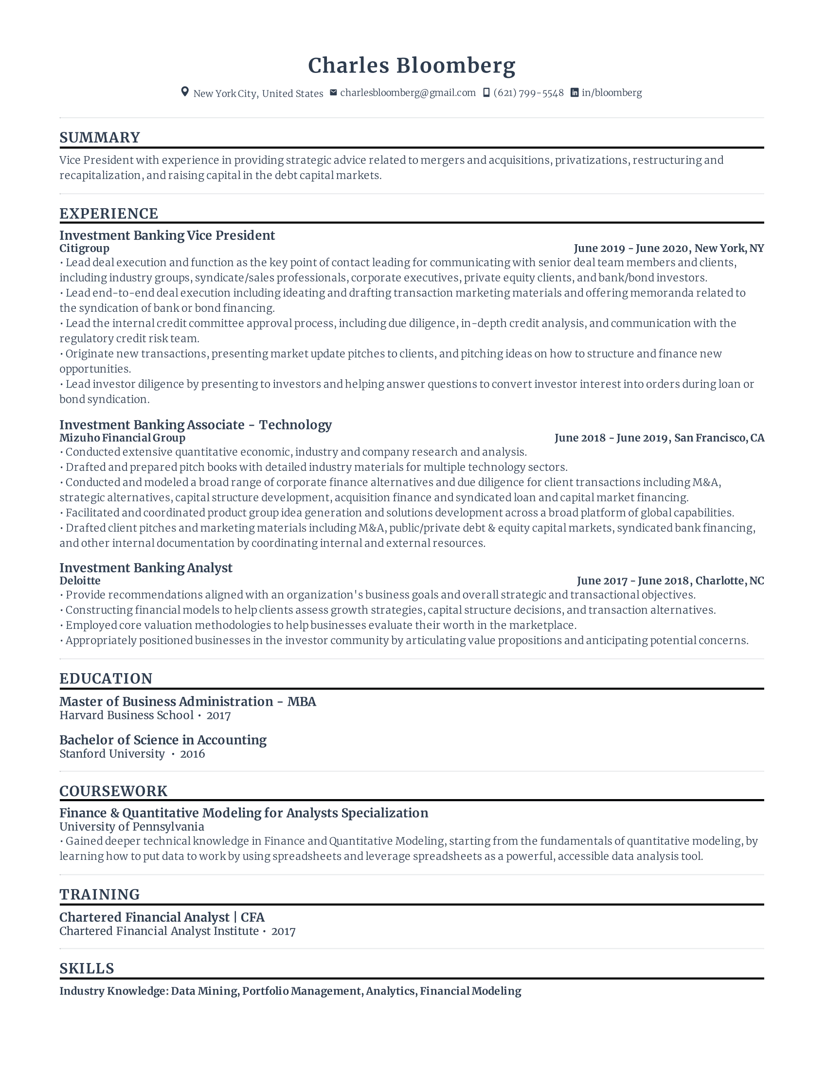 Detail Ats Friendly Resume Template Nomer 36