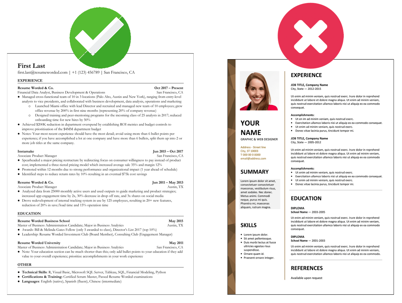 Detail Ats Friendly Resume Template Free Nomer 10