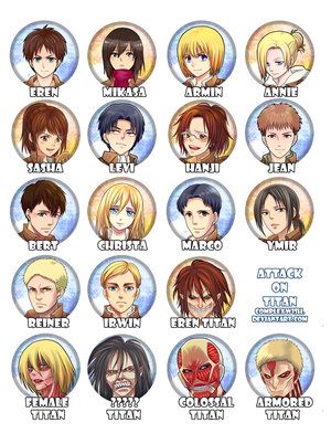 Download Attack On Titan Characters Nomer 2