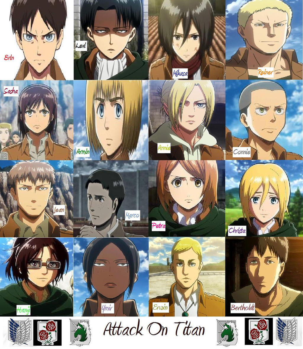 Detail Attack On Titan Characters Nomer 10