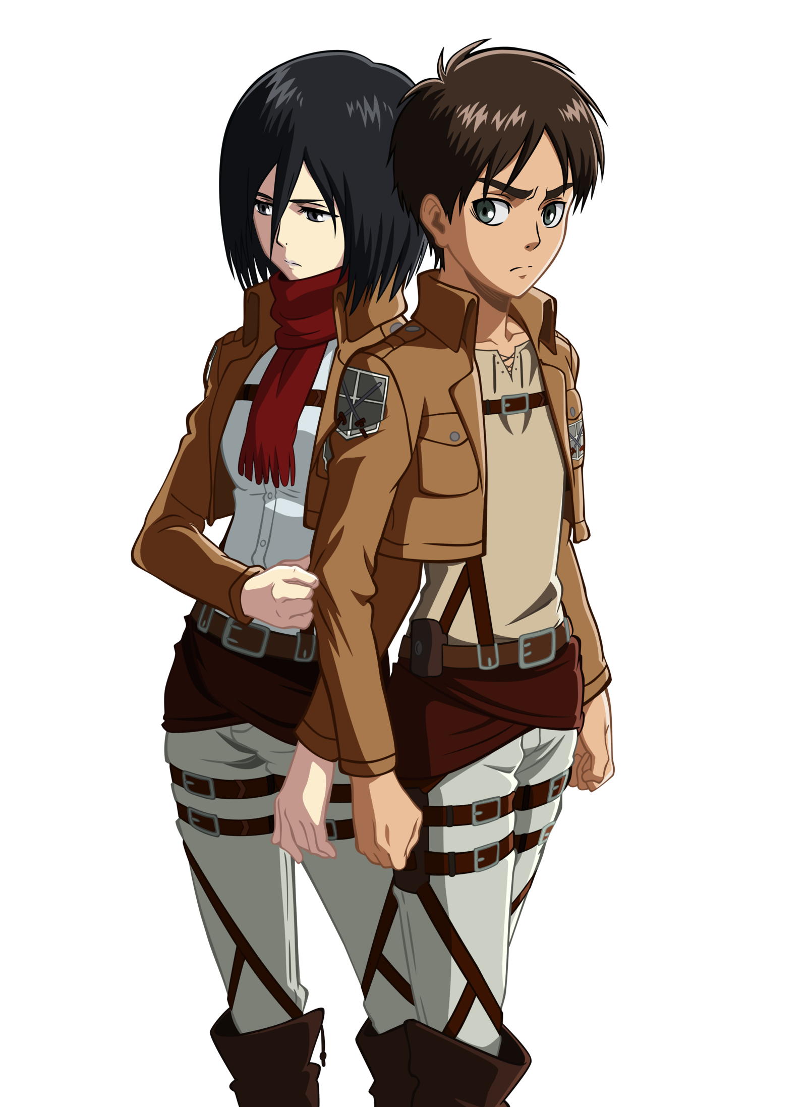 Attack On Titan Eren And Mikasa - KibrisPDR