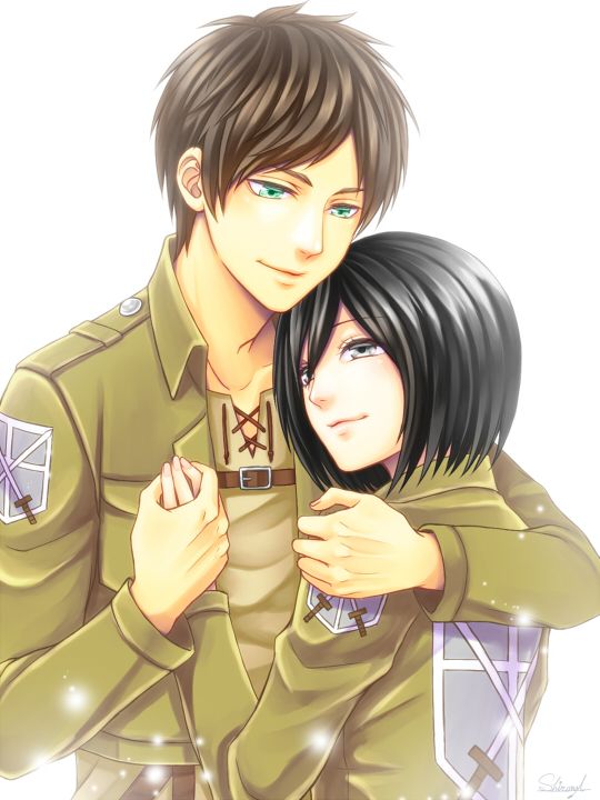 Download Attack On Titan Eren And Mikasa Nomer 20