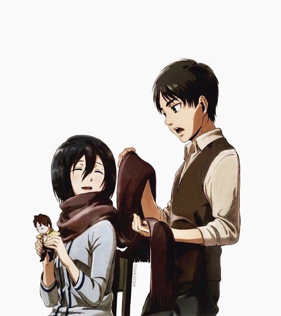 Detail Attack On Titan Eren And Mikasa Nomer 22