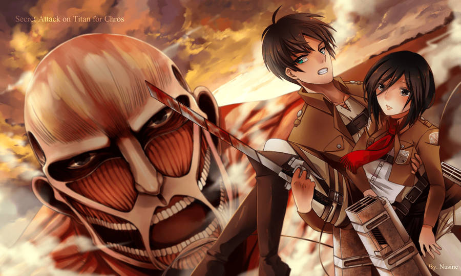 Detail Attack On Titan Eren And Mikasa Nomer 23