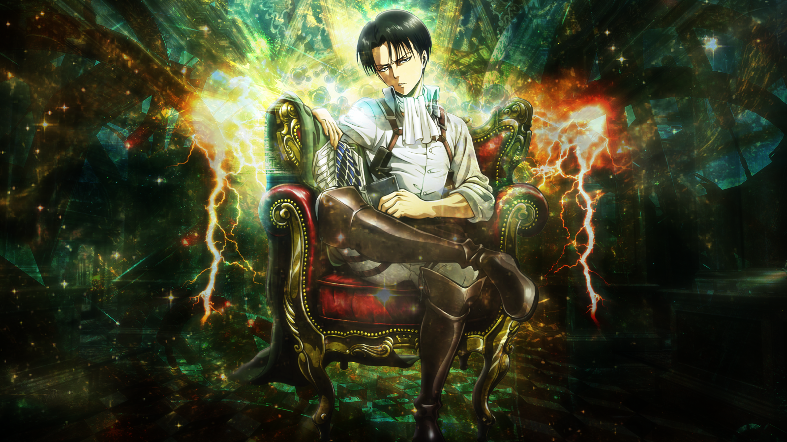 Download Attack On Titan Levi Wallpaper Nomer 1