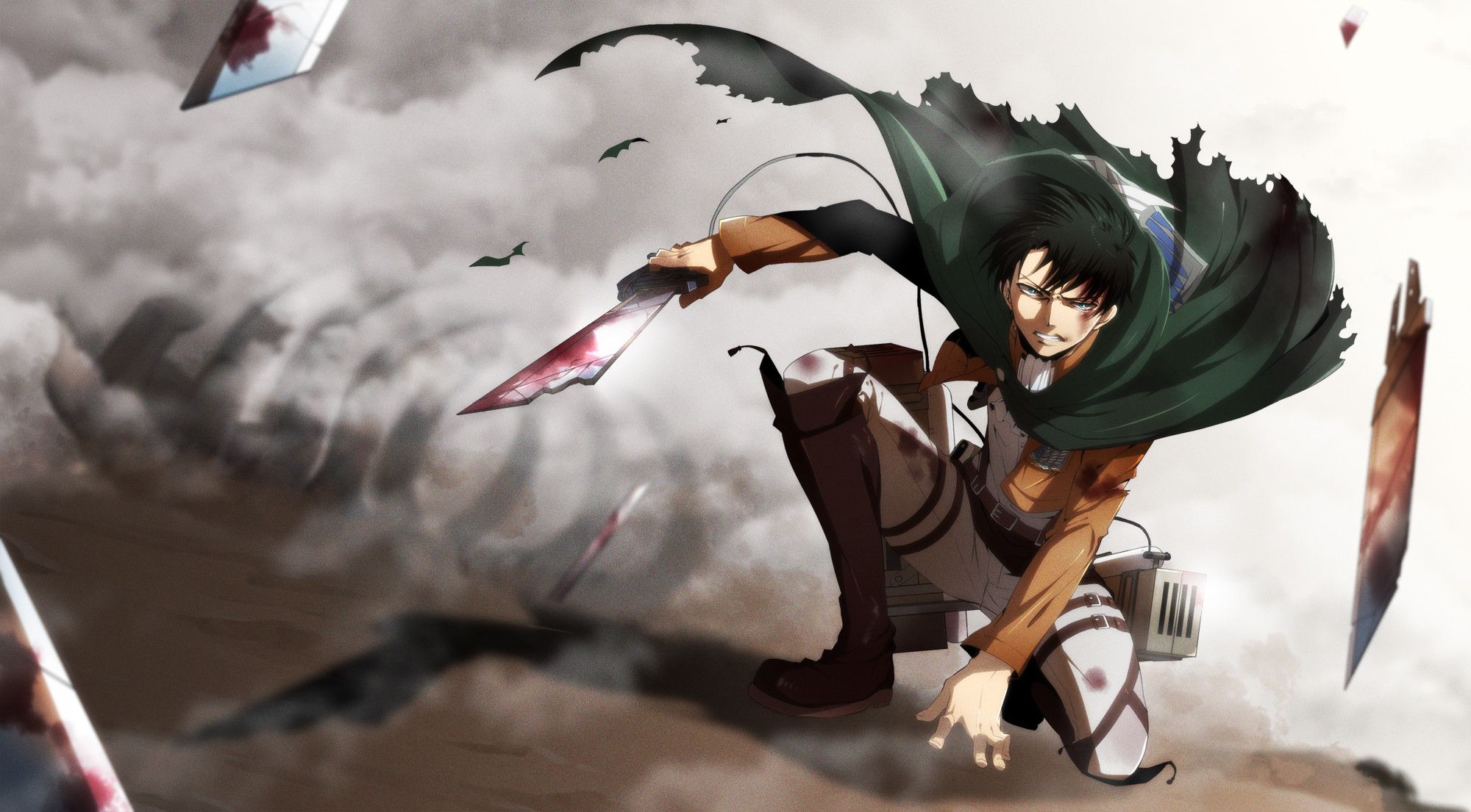 Detail Attack On Titan Levi Wallpaper Nomer 21