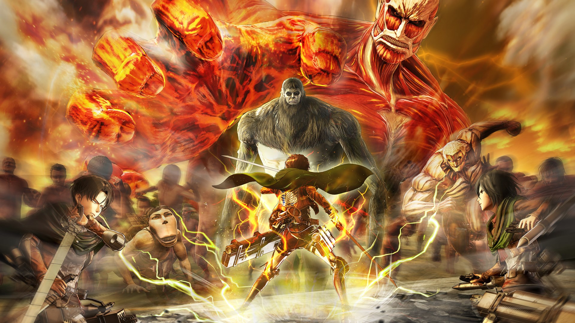 Detail Attack On Titan Season 2 Wallpaper Nomer 22