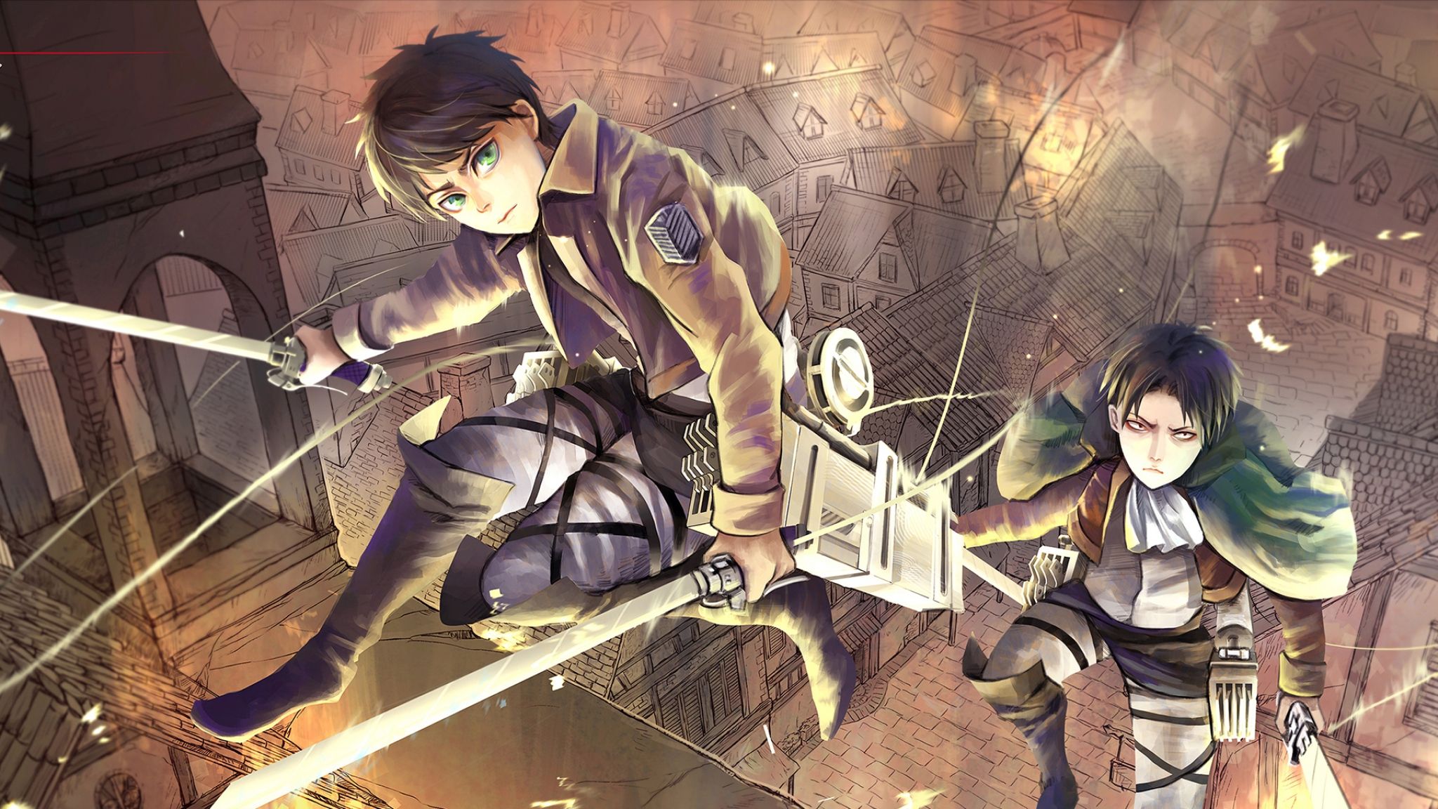 Detail Attack On Titan Wallpaper Eren Nomer 13