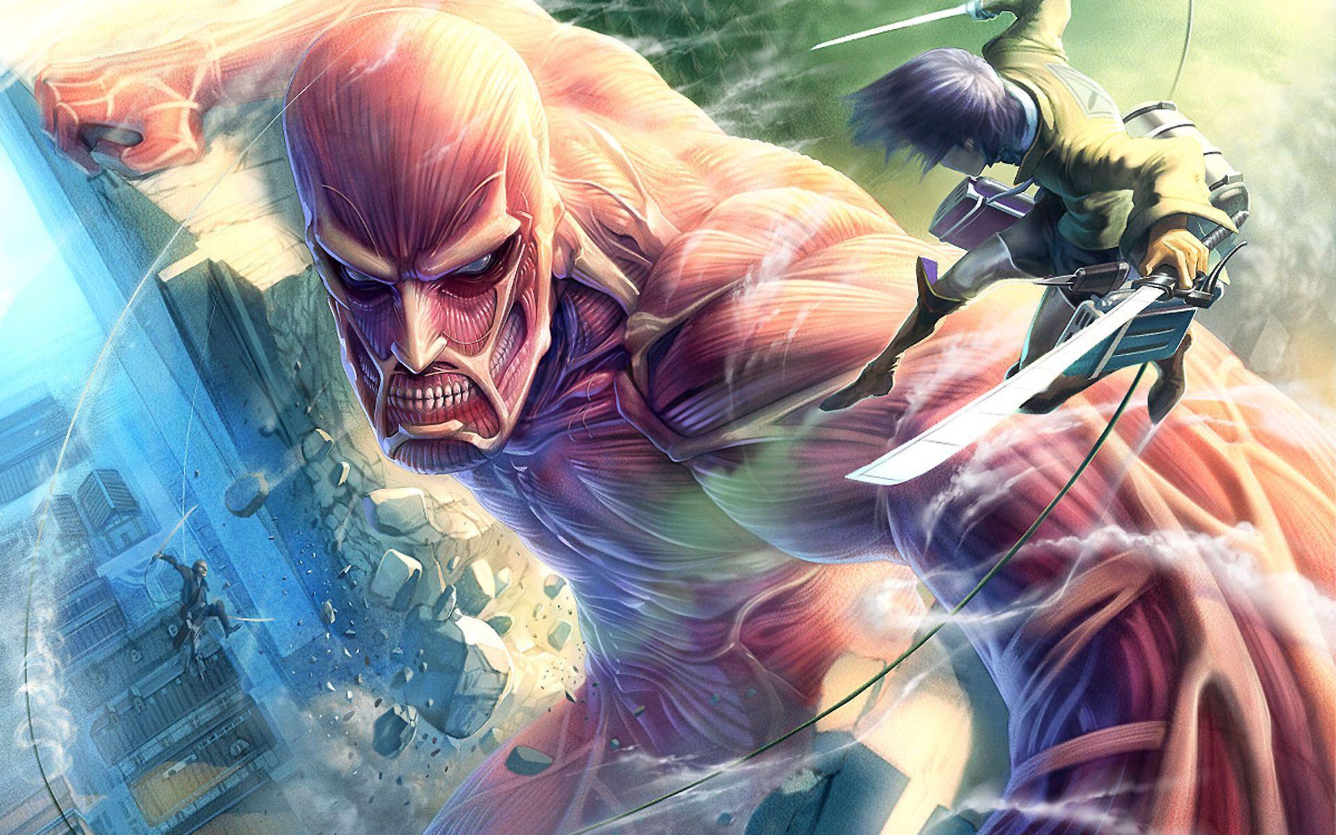 Download Attack On Titan Wallpaper Hd Nomer 40